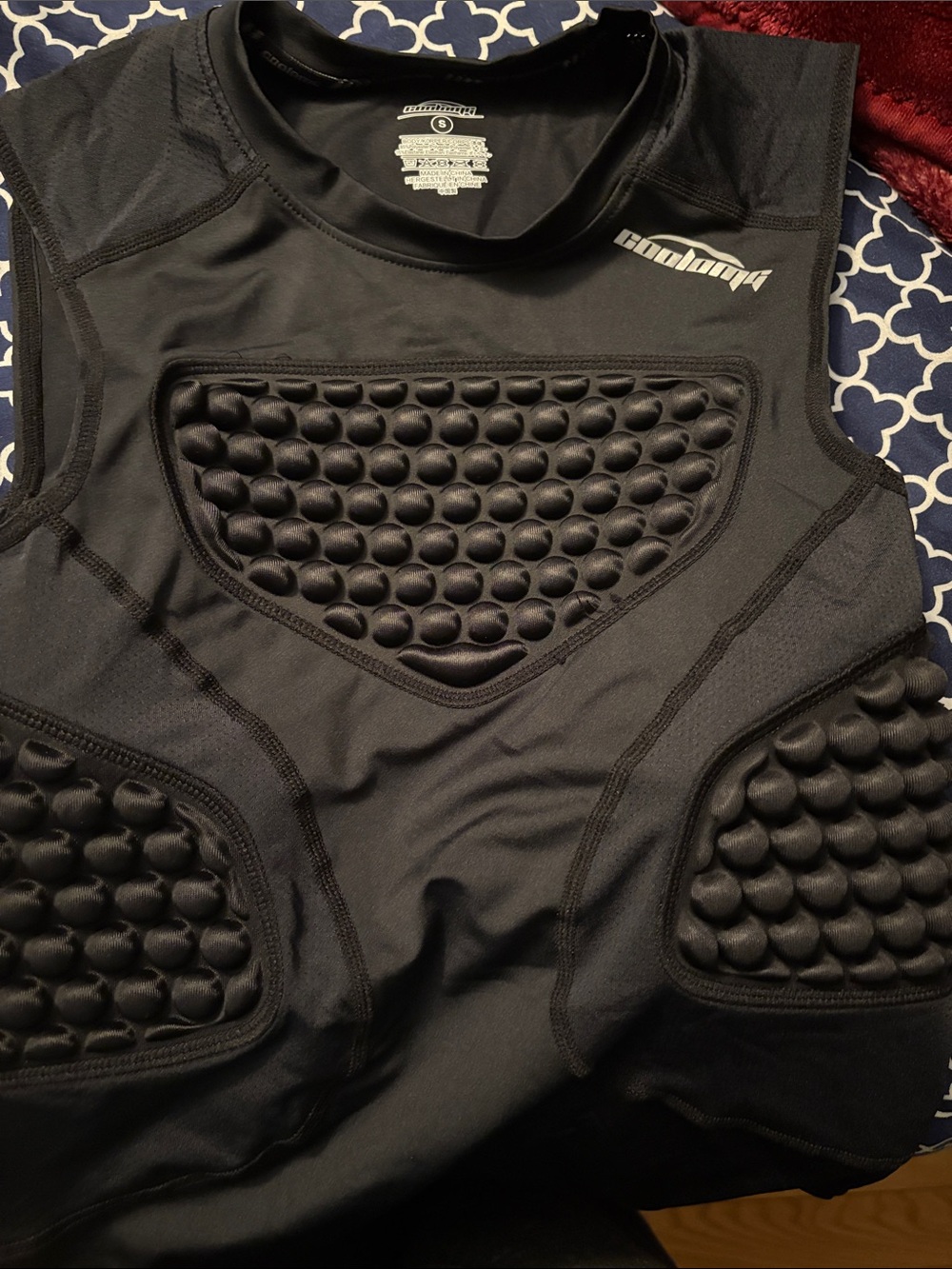 Coolomg Kids Black Padded Protective Vest